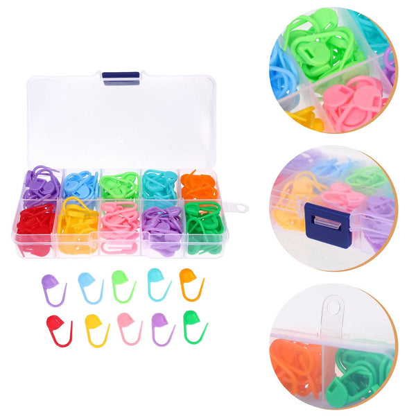 130 Piece Stitch Markers Multifunctional Knitting Crochet Clips Other Crocheting And Knitting