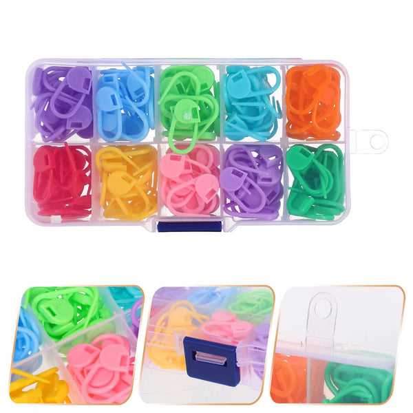130 Piece Stitch Markers Multifunctional Knitting Crochet Clips Other Crocheting And Knitting
