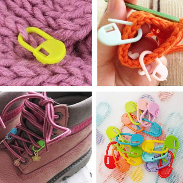 130 Piece Stitch Markers Multifunctional Knitting Crochet Clips Other Crocheting And Knitting