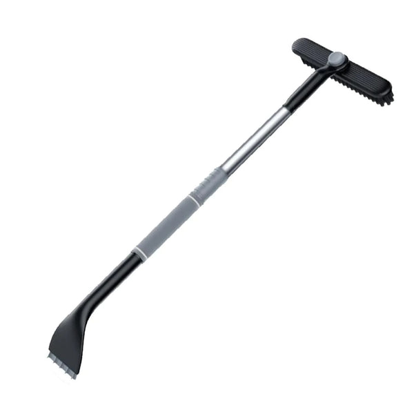 3 In 1 Extendable Snow Brush & Ice Scraper For Car Windows Gray Ice Scrapers & Snow Brushes