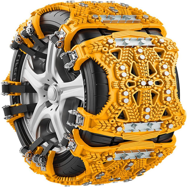 Universal Steel Snow Chains For Cars Anti Slip Tire Traction (1 Piece) Tyre Accessories