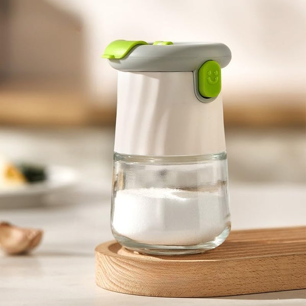 White Spice Jar With Precise Dispenser Kitchen Herb & Salt Container Spice Jars & Racks