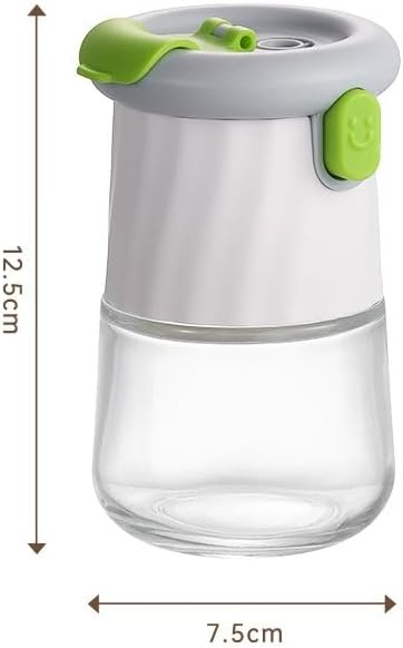 White Spice Jar With Precise Dispenser Kitchen Herb & Salt Container Spice Jars & Racks