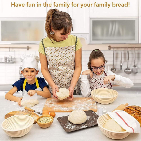 Round Rattan Bread Proofing Basket 23 Cm Other Bakeware & Ovenware