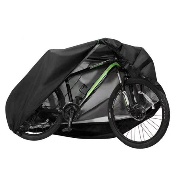 Bicycle Cover For 1 Waterproof Mountain Bike Rainproof Dustproof Sun Resistant Sunshade Fabric Black Bike Covers
