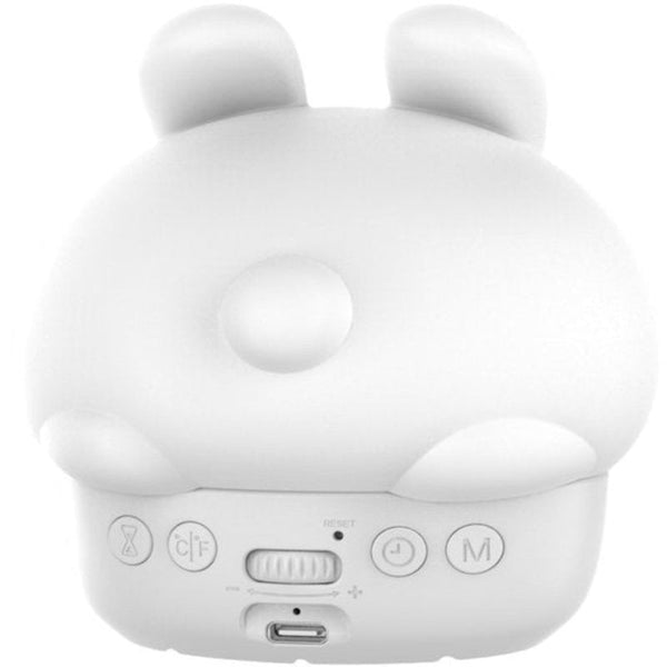 Children's Night Light Table Lamp For Bedroom Cute Rabbit Shape Cartoon Bedside Baby (Blue) Night Lights