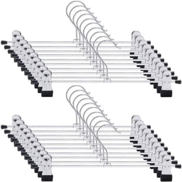 20 Piece Hanger Clips For Socks Clothing And Towels Clothes Hangers