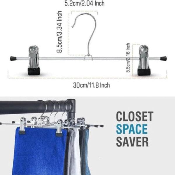 20 Piece Hanger Clips For Socks Clothing And Towels Clothes Hangers