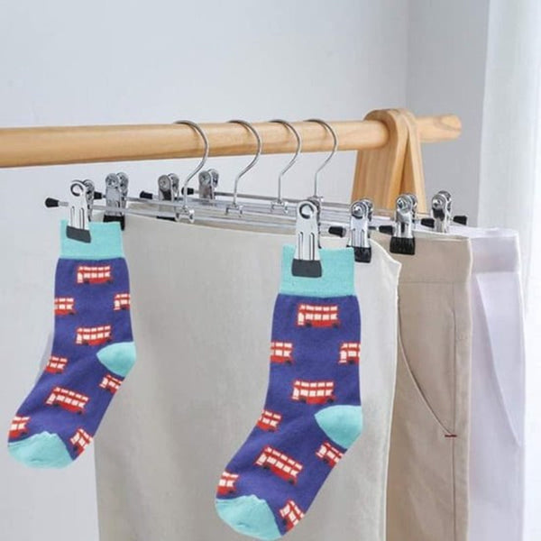20 Piece Hanger Clips For Socks Clothing And Towels Clothes Hangers