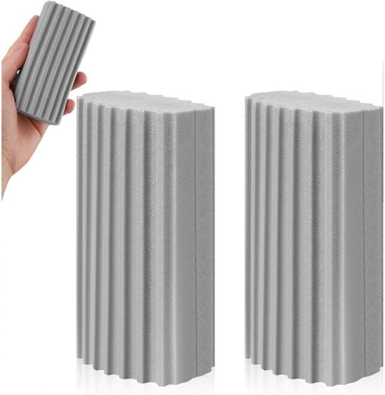 2 Pack Double Sided Wet Dusting Sponges For Home Cleaning Sponges & Scourers