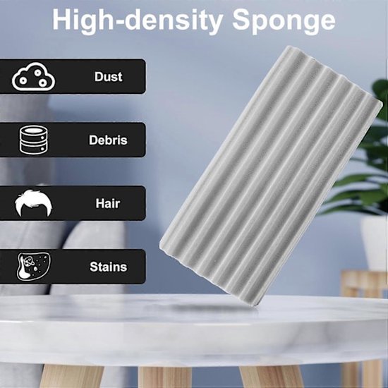 2 Pack Double Sided Wet Dusting Sponges For Home Cleaning Sponges & Scourers