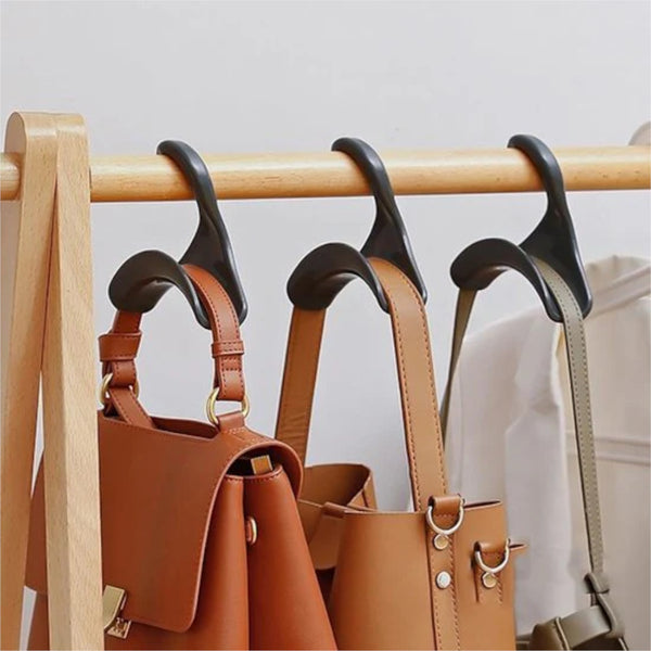 Handbag And Backpack Organiser Hooks Set Of 10 Clothes Hangers
