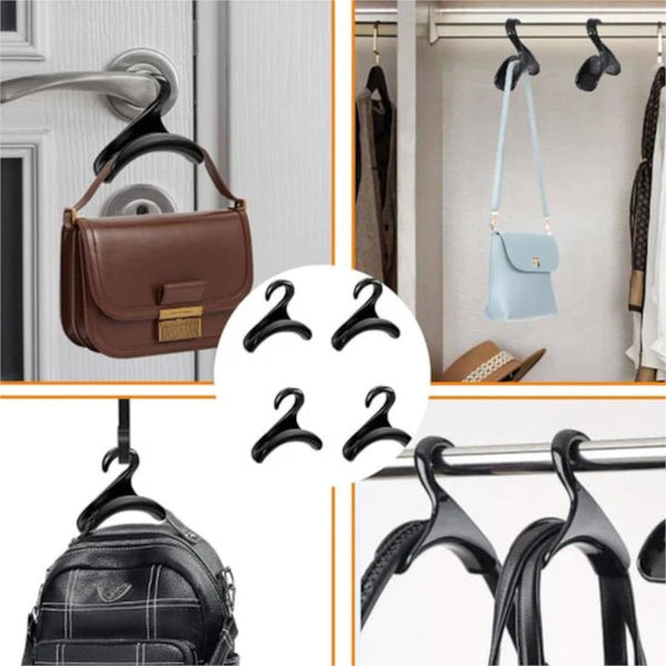 Handbag And Backpack Organiser Hooks Set Of 10 Clothes Hangers