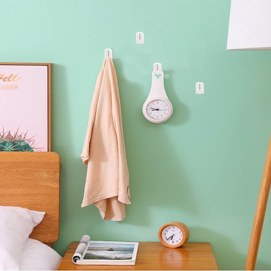 Self Adhesive Key Hooks 10 Pieces Wall Hooks & Hangers