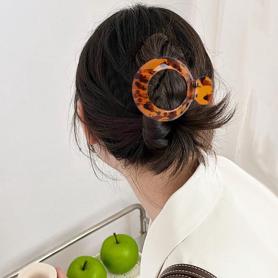 Small Flat Hair Clips For Fine Non Slip & Durable Resin Hair Accessories