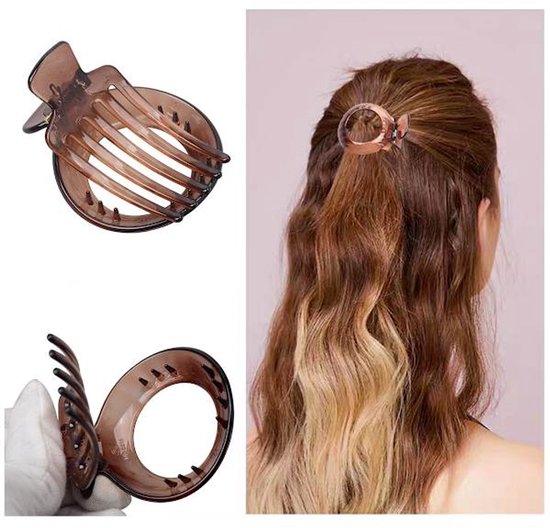 Small Flat Hair Clips For Fine Non Slip & Durable Resin Hair Accessories
