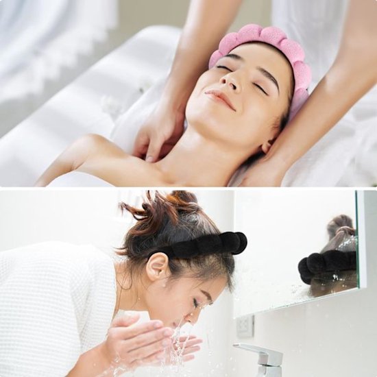 Headband For Face Washing Or Facial Care Soft Cosmetic Mask And Skin Headbands