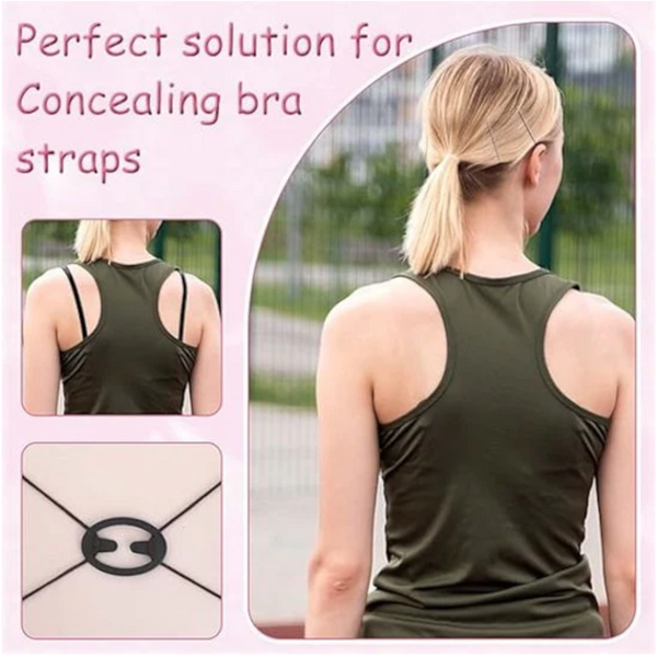 12 Piece Non Slip Bra Strap Clips For Racerback Bras Bra Accessories