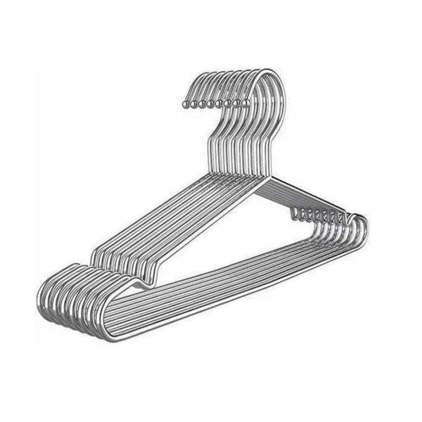 Stainless Steel Pack Of 5 Clothes Hangers