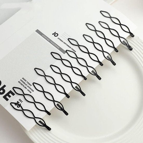 12 Pack Black Retro Hairpins Mini Fashionable Bb Clips Invisible Ponytail Small Beautiful Accessories For Women And Girls Wedding Decorations Hair Acc