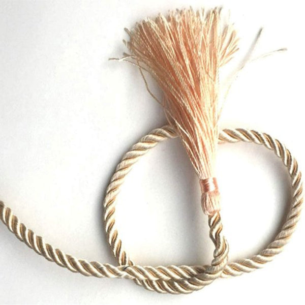 Soft And Silky Strong Braided Twisted Rope 32 Feet 8Mm (1/3") Diameter 10 Meters Multi Purpose Hemp Shiny Crafting Tools