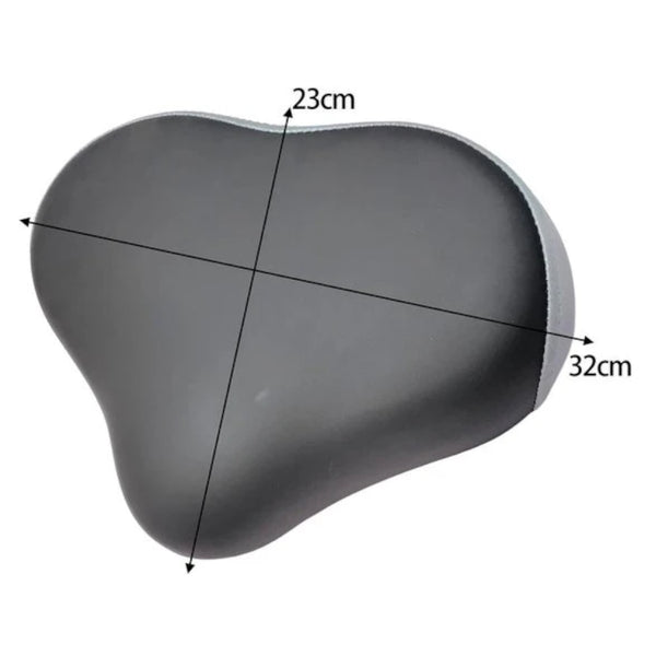 Wide Bicycle Saddle Comfortable Pu Leather Seat For Indoor/Outdoor Use Saddles & Seats