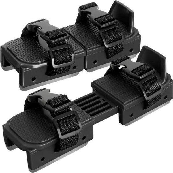 Kids' Skates Double Blade For Stability With Straps & Shoe Size 16 21 Black Roller Skates