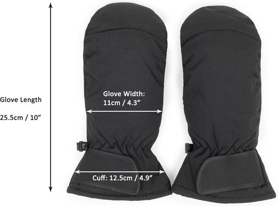 Winter Ski For Men And Women Non Slip Thick Warm Waterproof Suitable Cycling In Cold Weather Sizes S/M Gloves