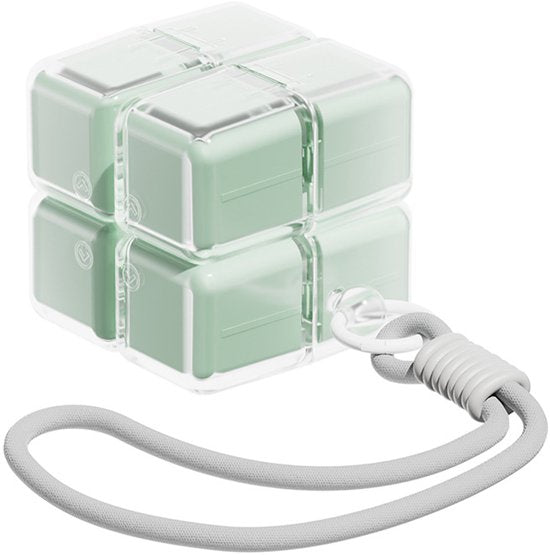 Medicine Box 7 Day Weekly Pill Portable For Travel Easy To Open 8 Compartments Storing Vitamins And Medicines Green Pill Boxes