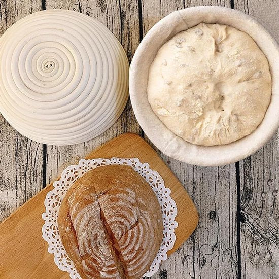 Set Of 6 Round Proofing Cloths For Bread Baking 10 Inch Other Baking Accessories