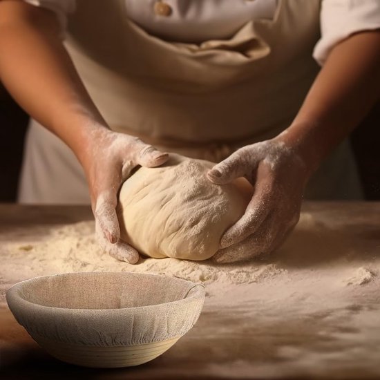 Set Of 6 Round Proofing Cloths For Bread Baking 10 Inch Other Baking Accessories