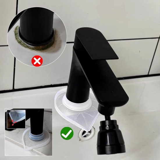 2 Piece Waterproof Tap Mats For Kitchen And Bathroom Sinks Kitchen Taps
