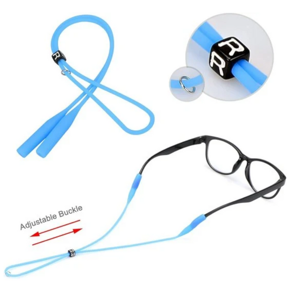 12 Pack Silicone Glasses Straps For Sunglasses & Sports Eyeglass Cleaning Tools & Supplies