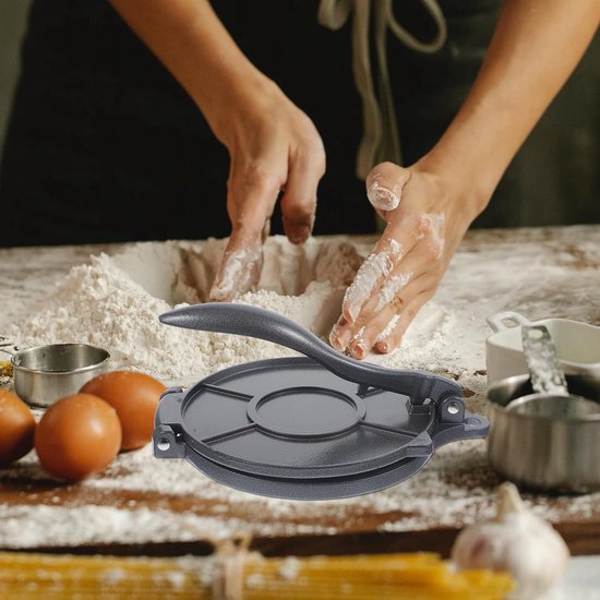20Cm Aluminum Alloy Tortilla & Pancake Cutter Gray Pastry Cutters