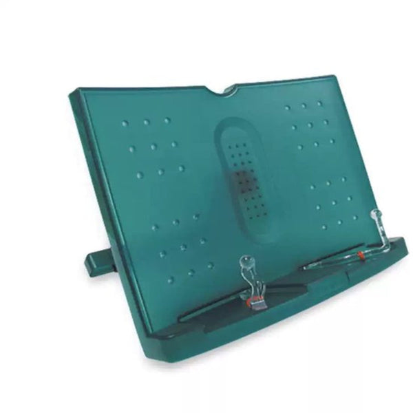 Reading Rack Green 180 Degree Adjustable Portable Rack/Bookshelf/Document Book Stands