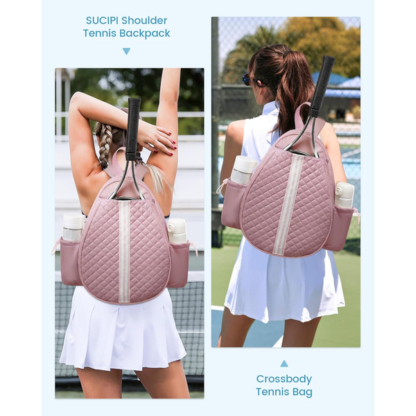 Unisex Waterproof Tennis Backpack Lightweight Versatile Large Capacity Bags