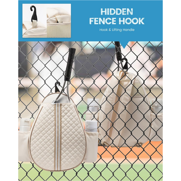 Unisex Waterproof Tennis Backpack Lightweight Versatile Large Capacity Bags