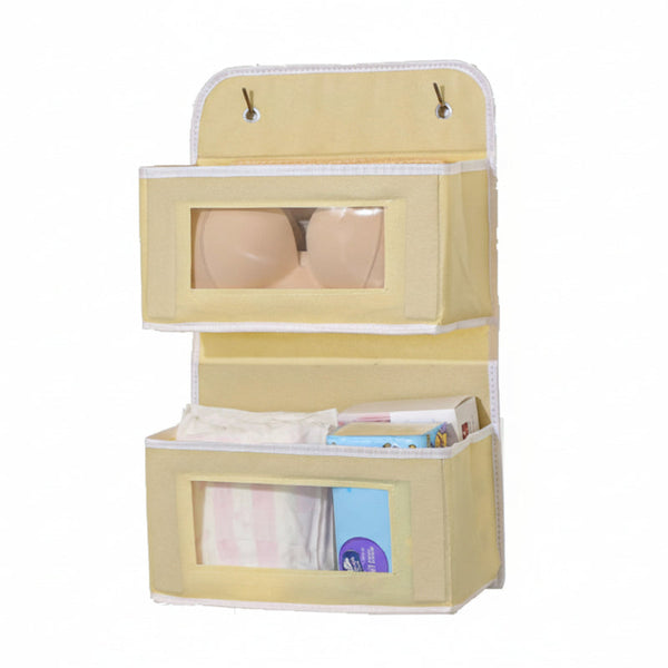 Door Storage Bag Large Capacity Multi Layer Toys Miscellaneous Student Dorm Rack 2 Layers Storage Bags