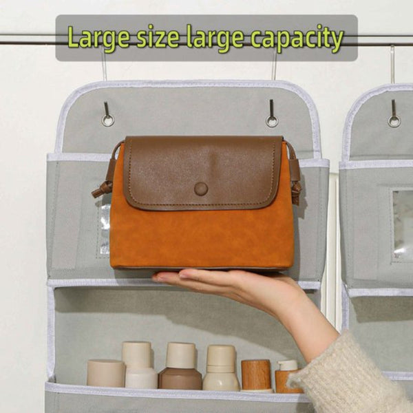 Door Storage Bag Large Capacity Multi Layer Toys Miscellaneous Student Dorm Rack 2 Layers Storage Bags