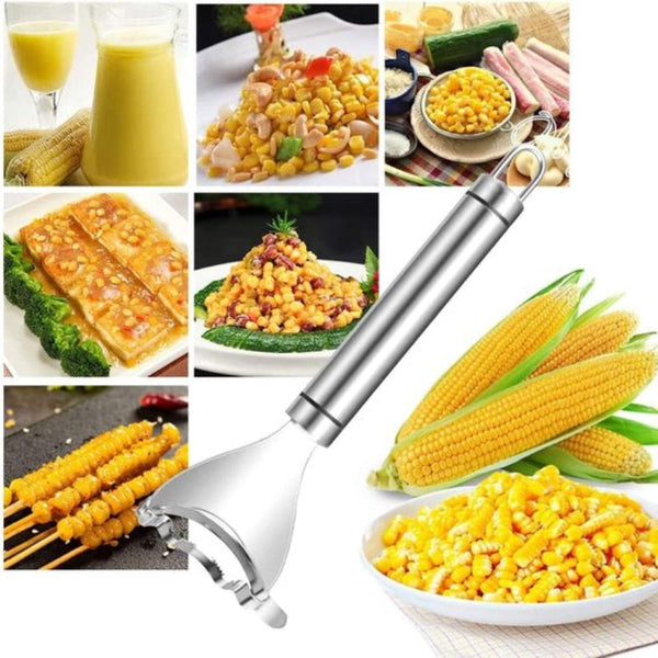 Corn Thresher Peeler Cob High Quality Stainless Steel With Ergonomic Handle Kitchen Gadgets Other Kitchen Gadgets