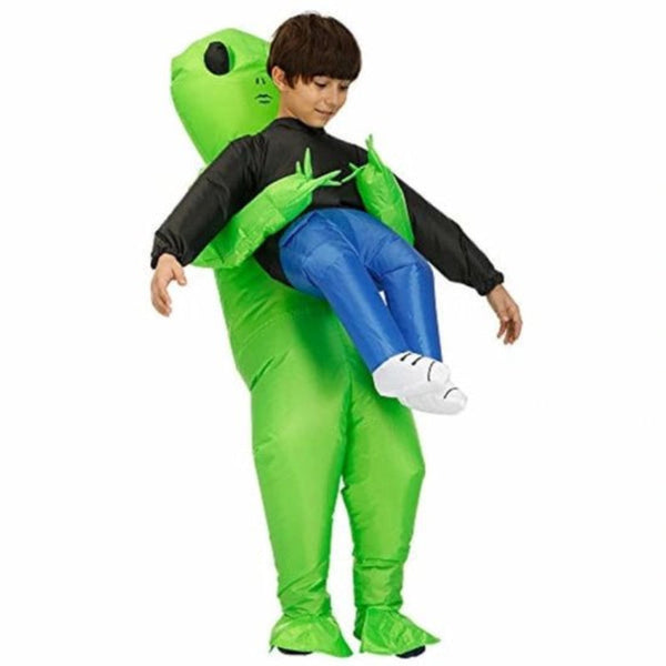 Inflatable Halloween Costume For Children And Adults Green (Suitable Height Of 120 Cm To 150 Cm) Dress Up Costumes