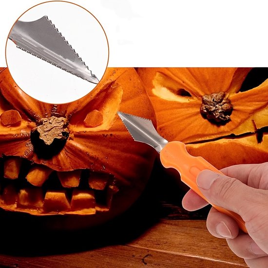 10 Piece Jack O' Lantern Cutting Knife Set Halloween Baking Tools Clay Stainless Steel Cutter Other Party Supplies