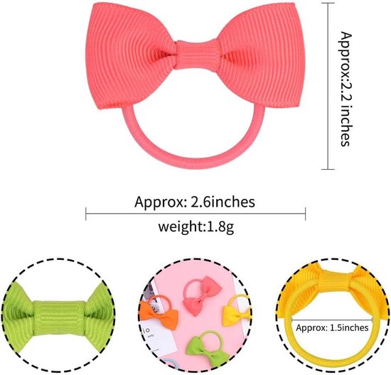 40 Pack Multicolor Baby Girl Hair Clips & Elastics Hair Accessories
