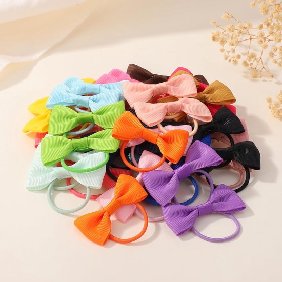 40 Pack Multicolor Baby Girl Hair Clips & Elastics Hair Accessories