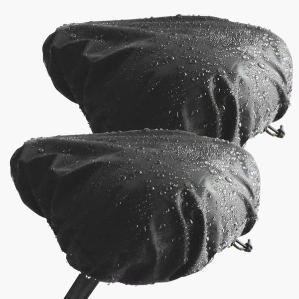 Bicycle Saddle Cover Waterproof Rainproof With Drawstring Outdoor Accessories Universal And Dustproof 24*27 Cm Black Saddle Covers & Seat Covers
