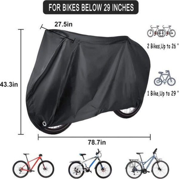 Waterproof Bicycle Cover For One Bike 200 X 110 70 Cm Bike Covers