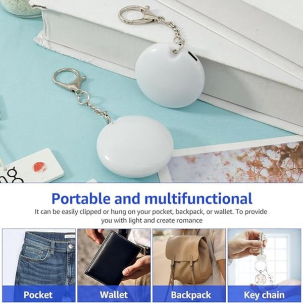 Night Light With Automatic Sensor Function Keychain Gift For Girls And Women Accessory Women's Handbagi2 Lightsi Night Lights
