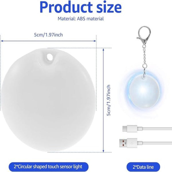 Night Light With Automatic Sensor Function Keychain Gift For Girls And Women Accessory Women's Handbagi2 Lightsi Night Lights
