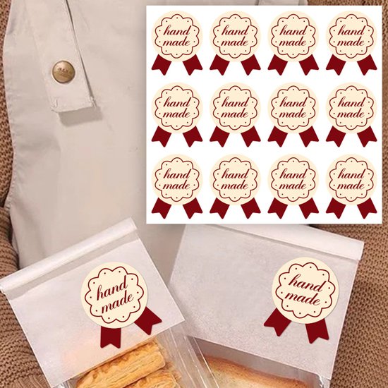 120 Sheets Baking Decorative Adhesive Labels For Packaging Stickers