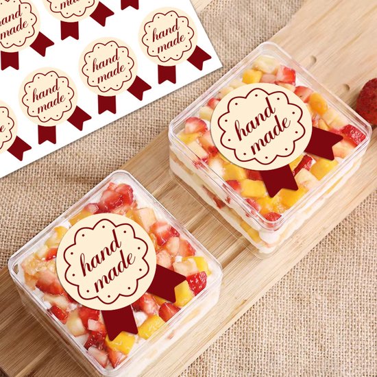 120 Sheets Baking Decorative Adhesive Labels For Packaging Stickers
